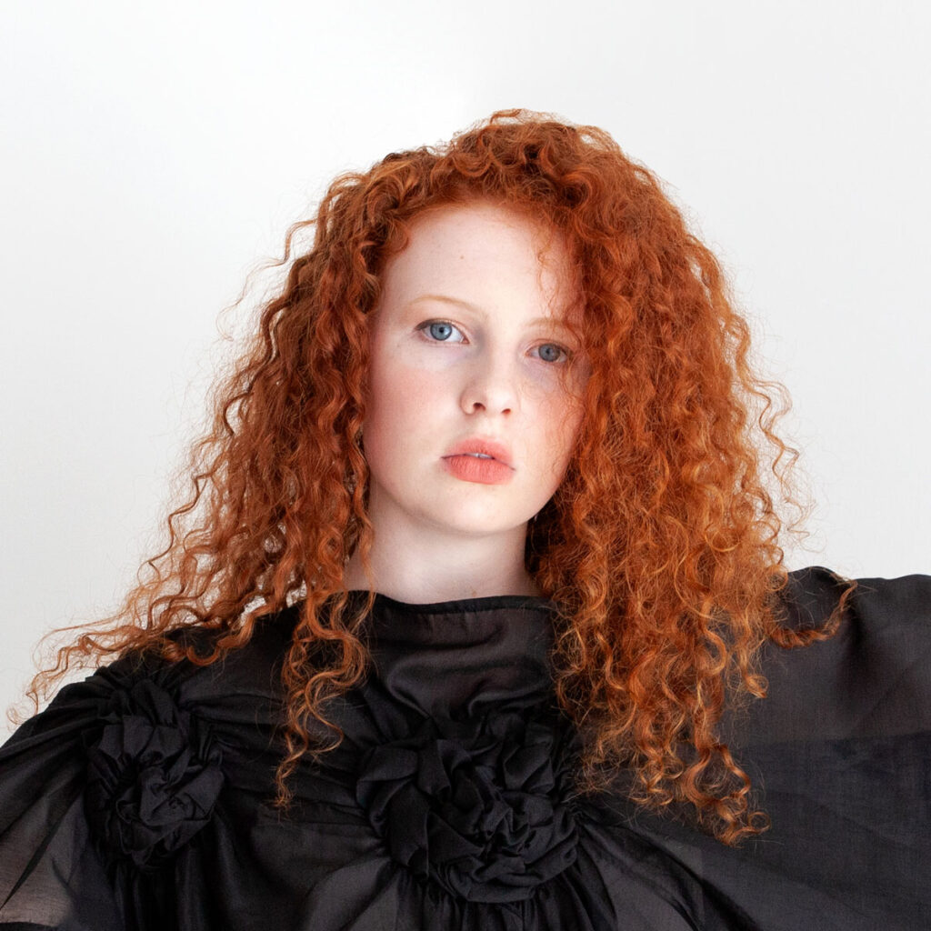 Edwina Fallon Fashion model red hair